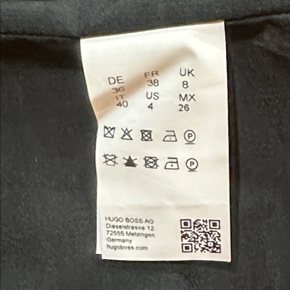 Hugo Boss Black Ribbed Dress - Picture 5 of 11